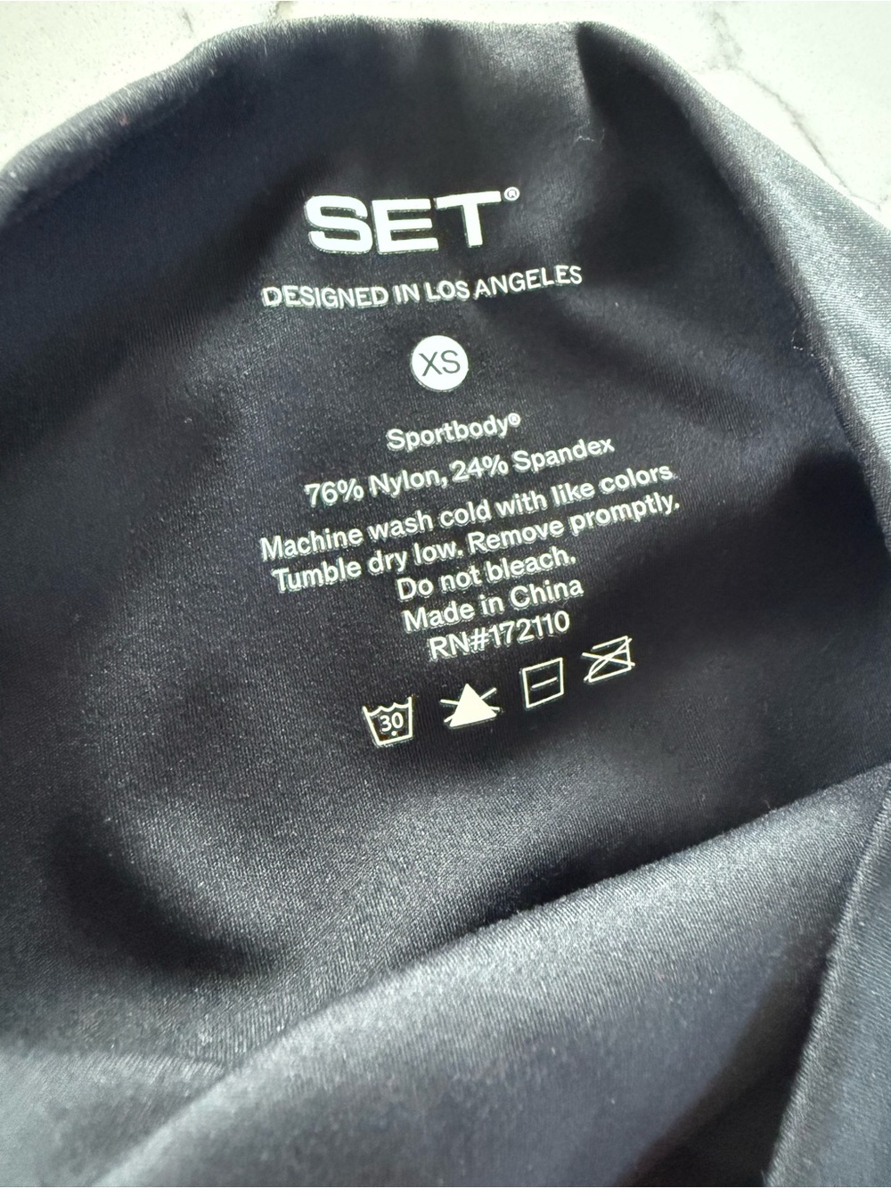 Set Active Sportbody Flare Leggings XS - Picture 3 of 3